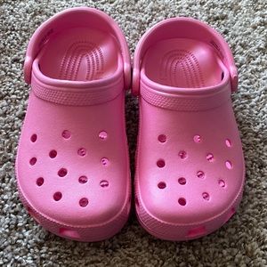 Hot Pink Crocs